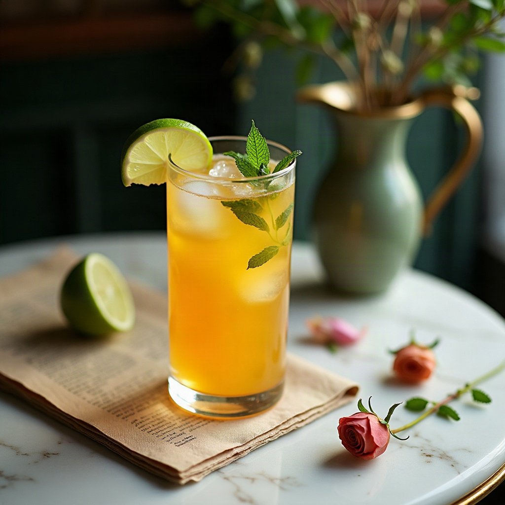 Mango Mint Iced Tea