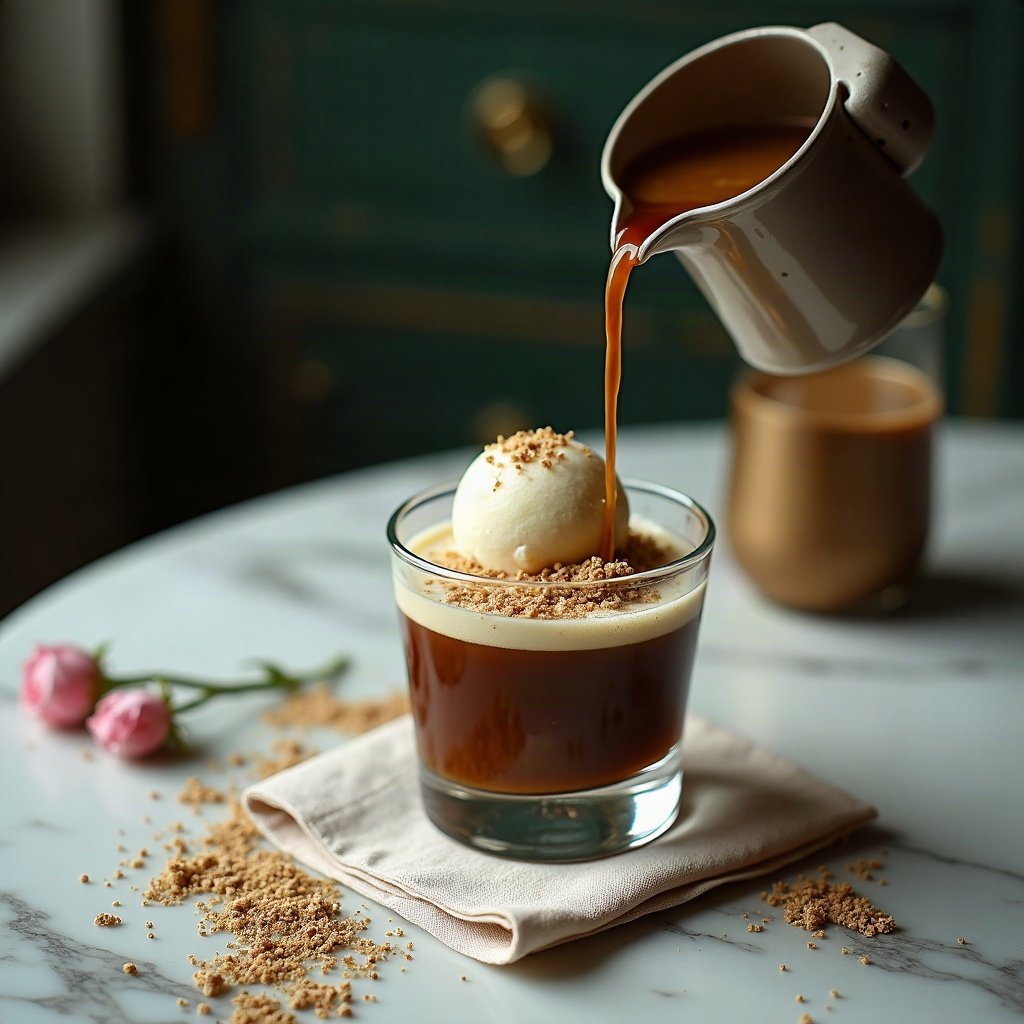 Pistachio Affogato